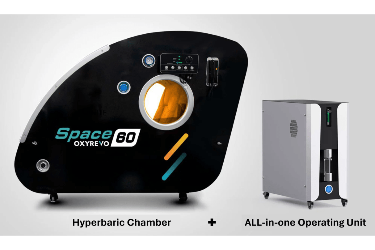 OXYREVO Space60 1.5 to 2.0ATA Hard Sitting Hyperbaric Chamber