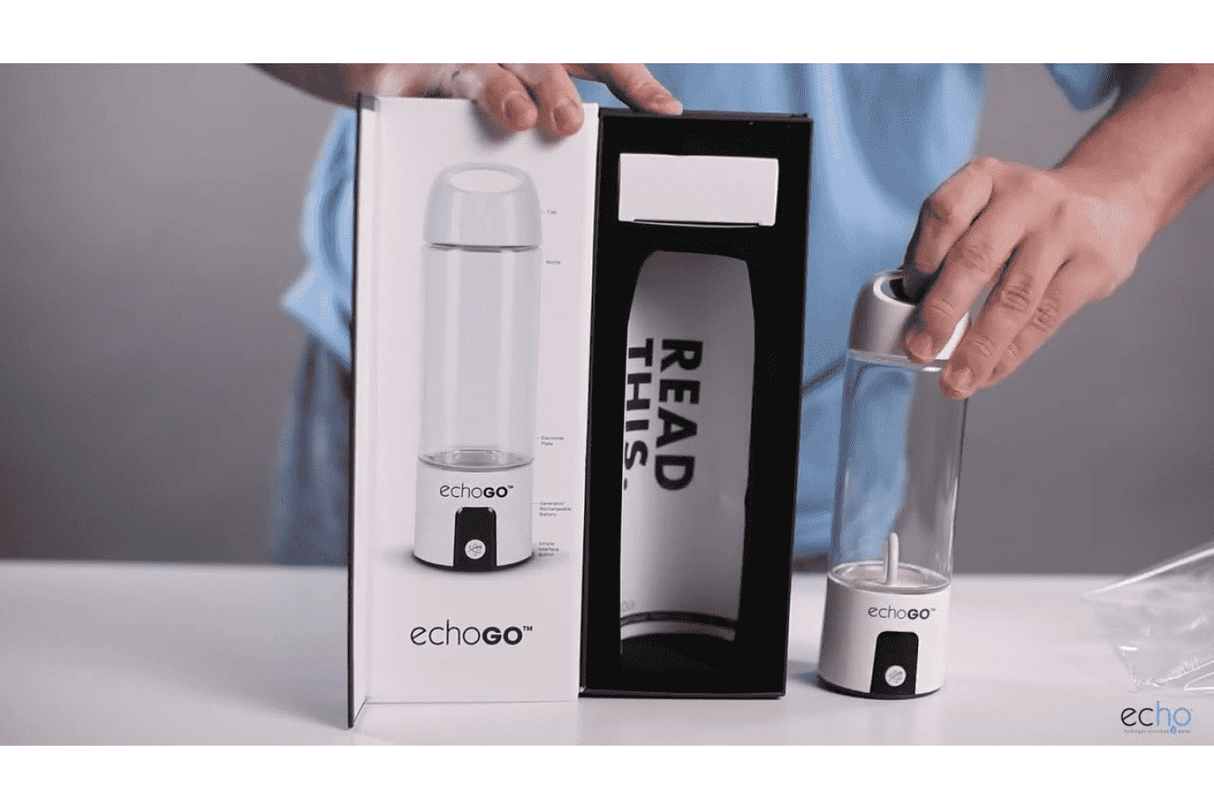 Echo Go™ Hydrogen Water Bottle