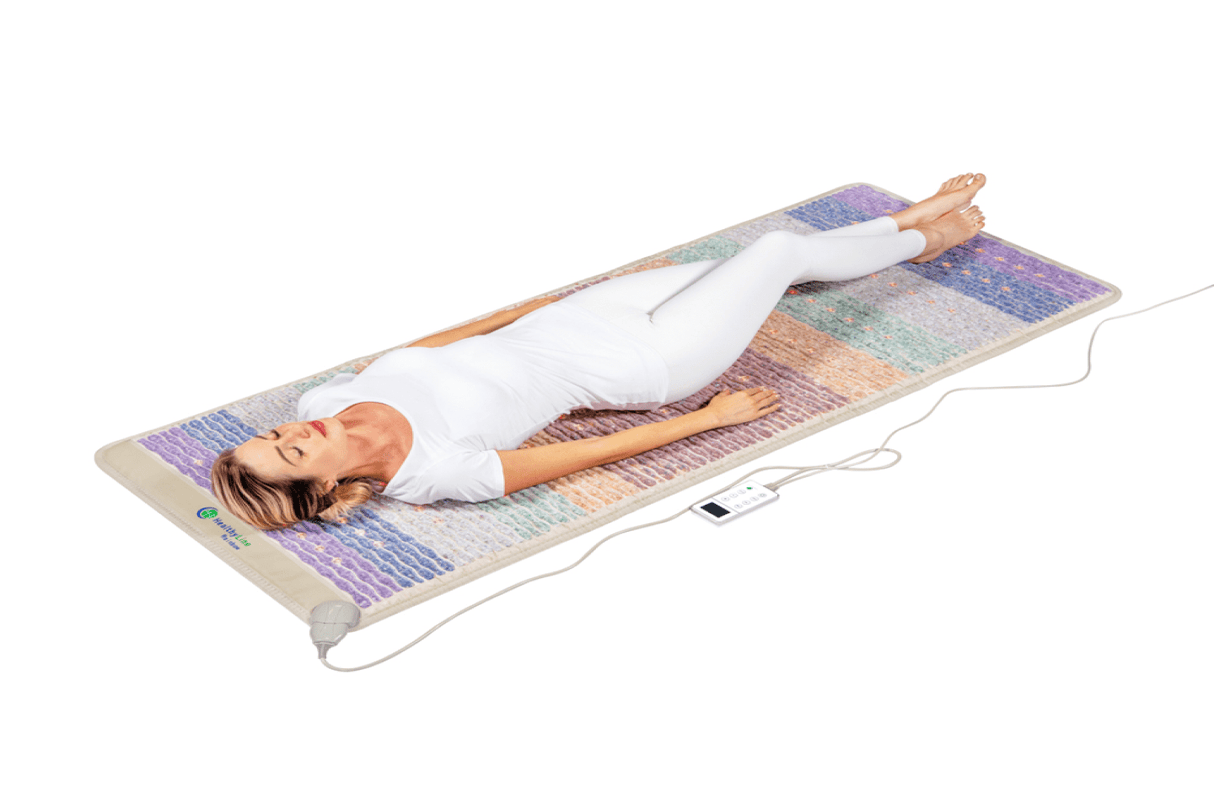 HealthyLine Rainbow Chakra Mat Large 7428 Firm – Photon PEMF InfraMat Pro 3rd Edition