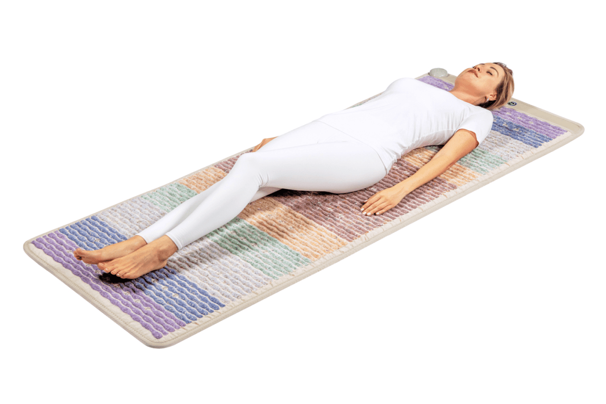 HealthyLine Rainbow Chakra Mat Large 7428 Firm – Photon PEMF InfraMat Pro 3rd Edition