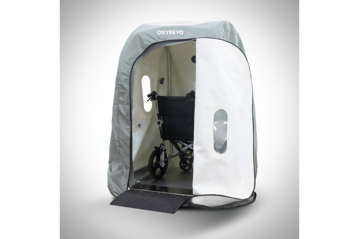 OXYREVO Heal40 1.4 ATA Wheelchair Hyperbaric Chamber